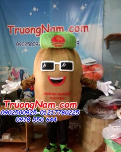 Mascot cà phê- coffe HƯƠNG HƯƠNG Mascot cà phê- coffe HƯƠNG HƯƠNG