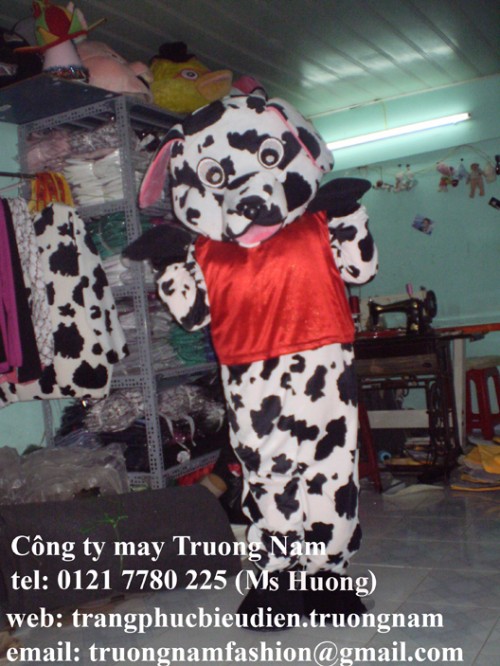 Mascot-CHÓ ĐỐM-101 Chú Chó Đốm