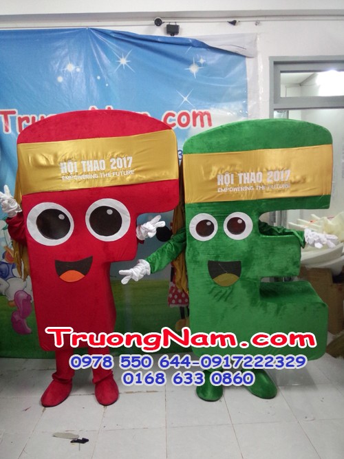 Mascot CHỬ FE-HỘI THAO 2017