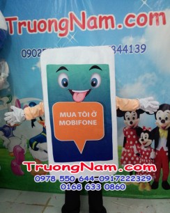 Mascot Điện Thoại SamSung-“Mua Tôi ở Mobifone” 01 Mascot Điện Thoại SamSung-“Mua Tôi ở Mobifone” 01