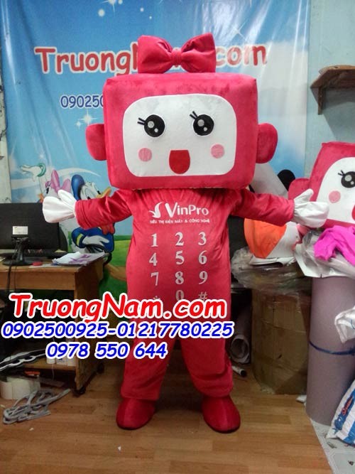 Mascot Điện Thoại-VinPro