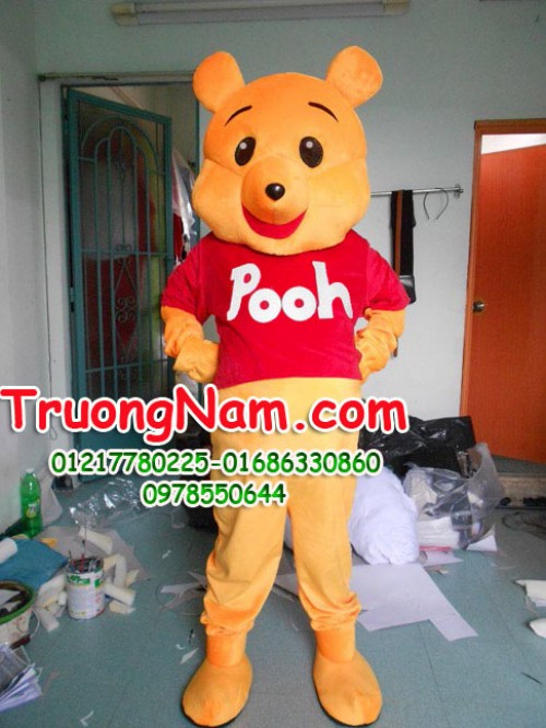 Mascot-Gấu POOH-TN051