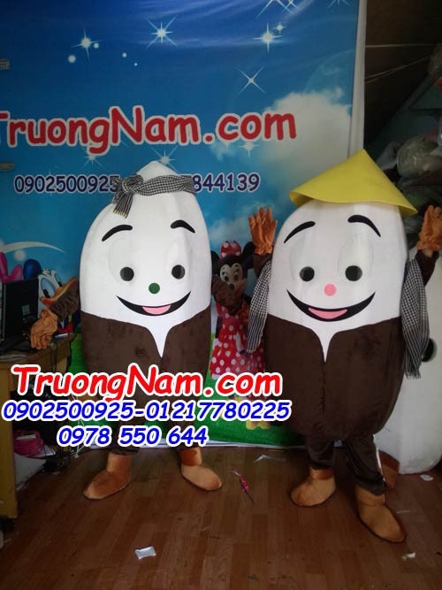 MASCOT hạt gạo-HẠT GẠO TRỜI MASCOT hạt gạo-HẠT GẠO TRỜI