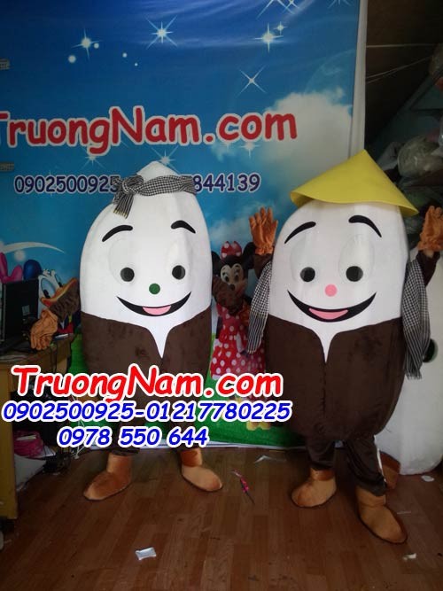 MASCOT hạt gạo-HẠT GẠO TRỜI