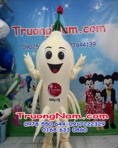 MASCOT NHÂN SÂM MASCOT NHÂN SÂM