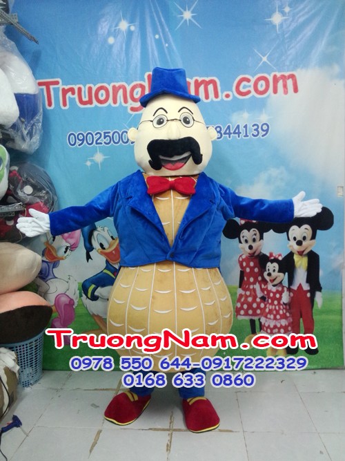 MASCOT ông đậu phộng MASCOT ông đậu phộng