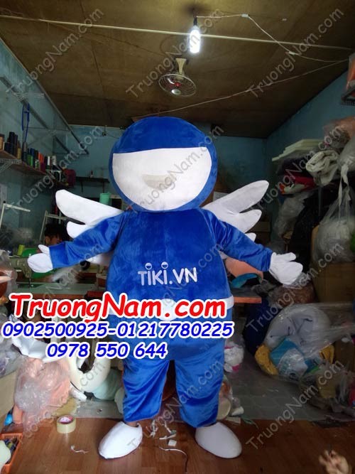Mascot Rô Bốt Thiên Thần-Robot Tiki.vn