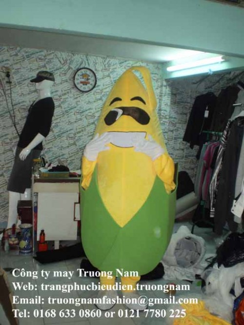 MASCOT TRÁI BẮP MASCOT TRÁI BẮP